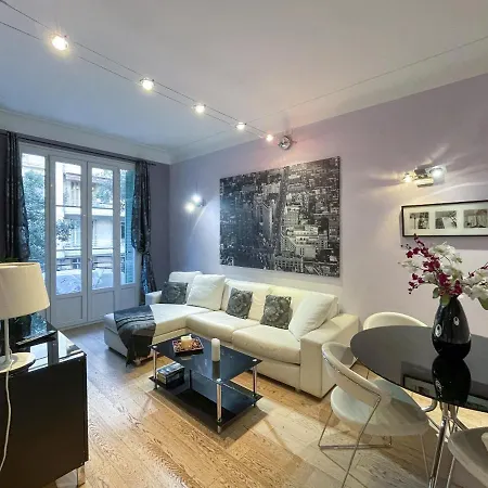 Appartement Comte De Luxury 4 Pers Parking Wifi Ac Nice