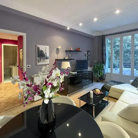 Appartamento Comte De Luxury 4 Pers Parking Wifi Ac Nizza